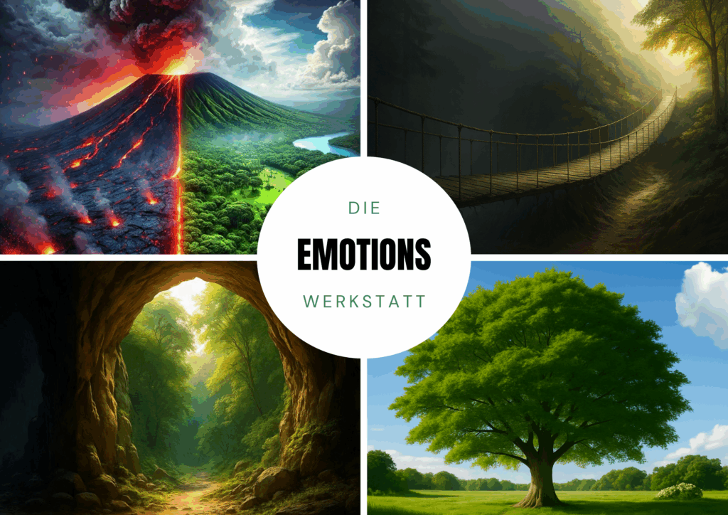 4 Wochenenden - 4 Seminare zu unterschiedlichen Emotionen.